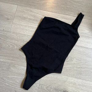 TNA 90s Laguna Bodysuit in Black